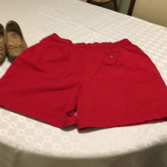 Red sexy shorts gentle worn - Picture 2 of 3